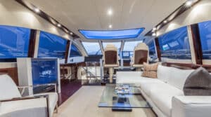 75' Lazzara LSX Living Area 2
